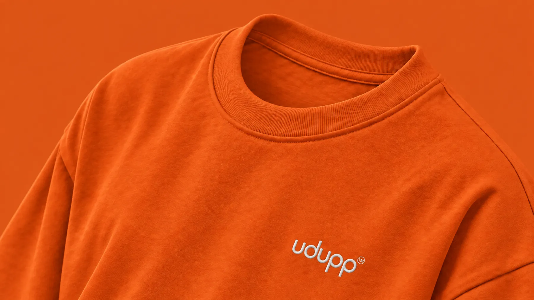 udupp crew in Jalebi Orange