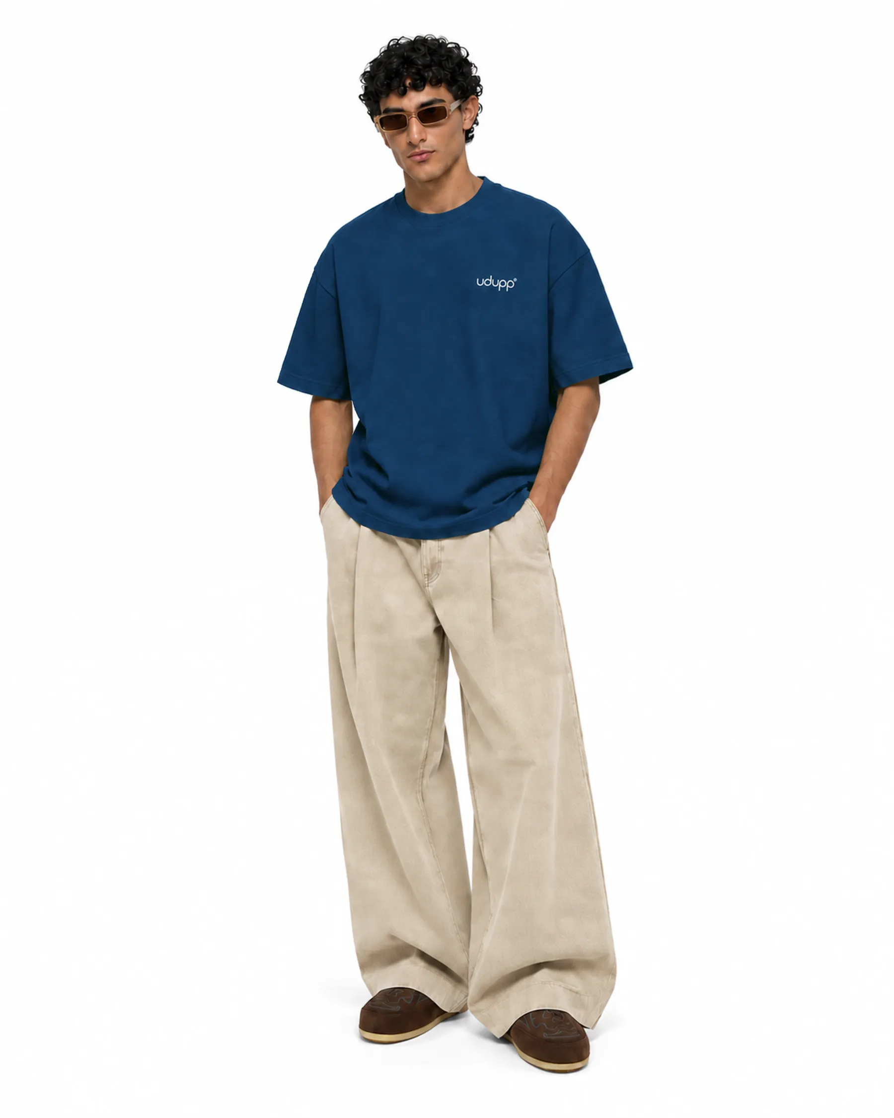 udupp crew in Monsoon Blue, On the body